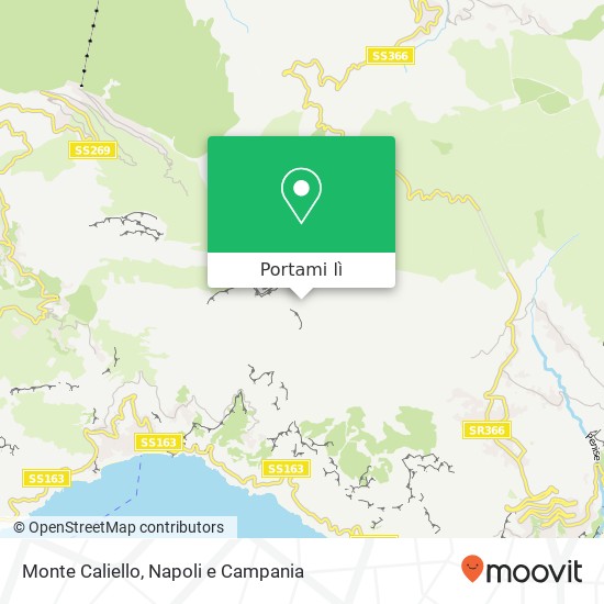 Mappa Monte Caliello