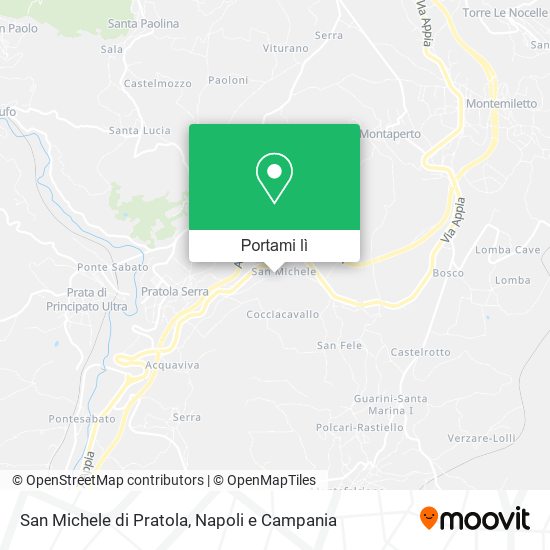 Mappa San Michele di Pratola