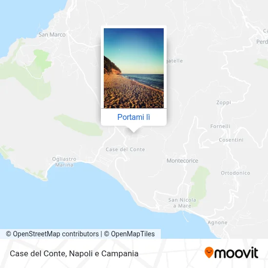 Mappa Case del Conte