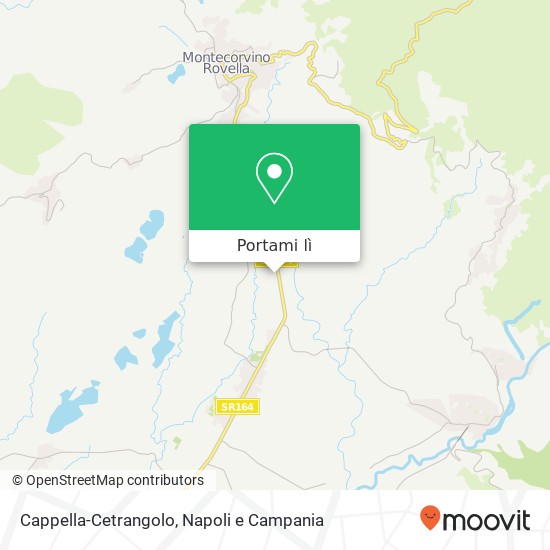 Mappa Cappella-Cetrangolo