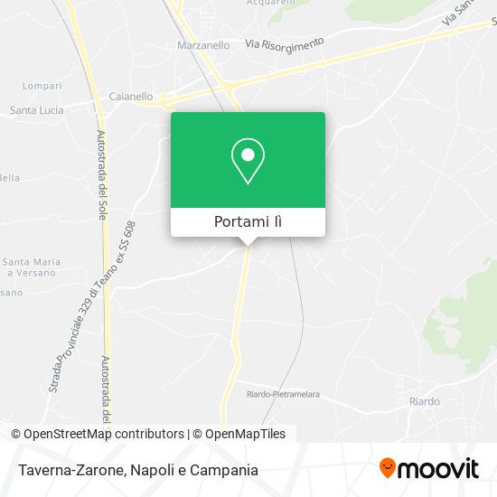 Mappa Taverna-Zarone