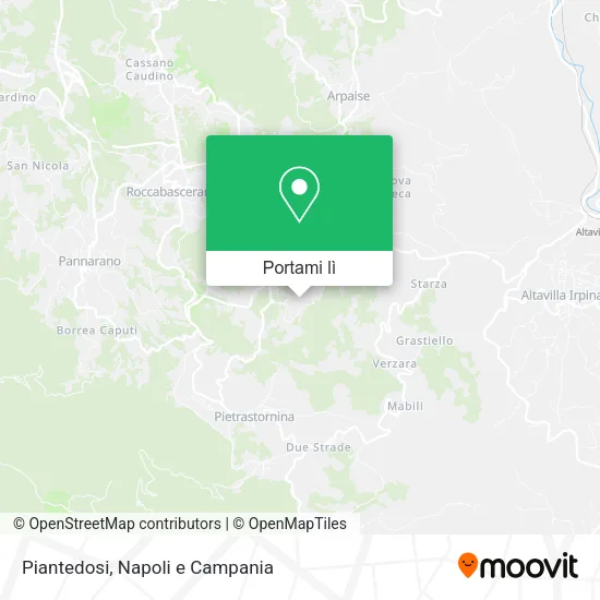 Mappa Piantedosi