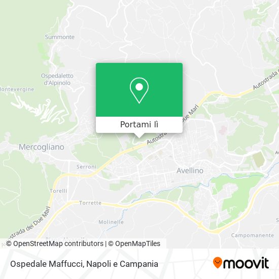 Mappa Ospedale Maffucci