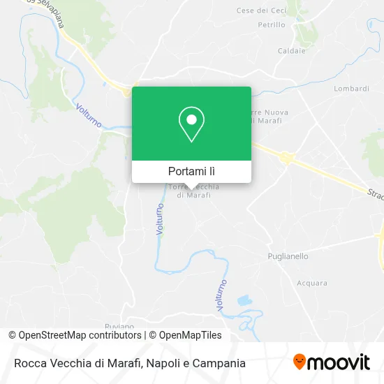 Mappa Rocca Vecchia di Marafi