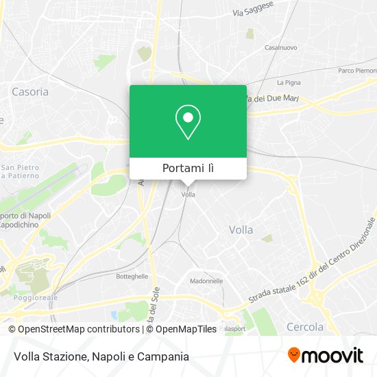 Mappa Volla Stazione