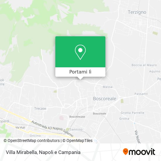 Mappa Villa Mirabella