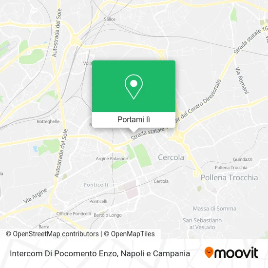 Mappa Intercom Di Pocomento Enzo