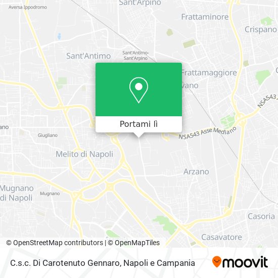 Mappa C.s.c. Di Carotenuto Gennaro
