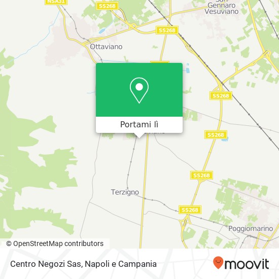 Mappa Centro Negozi Sas