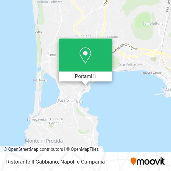 Mappa Ristorante Il Gabbiano