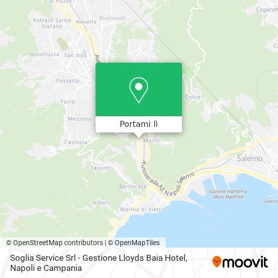 Mappa Soglia Service Srl - Gestione Lloyds Baia Hotel