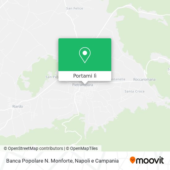 Mappa Banca Popolare N. Monforte
