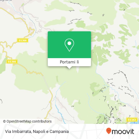 Mappa Via Imbarrata