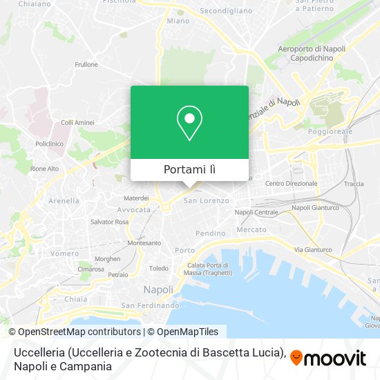 Mappa Uccelleria (Uccelleria e Zootecnia di Bascetta Lucia)
