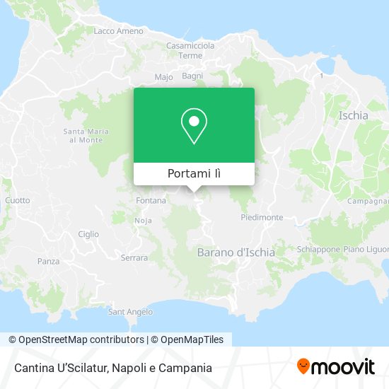 Mappa Cantina U’Scilatur