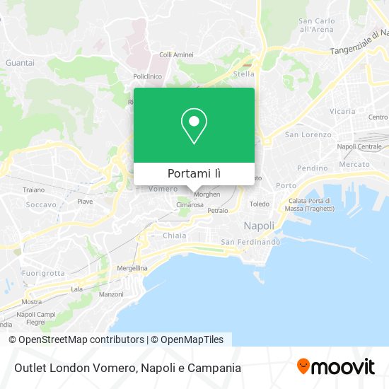 Mappa Outlet London Vomero