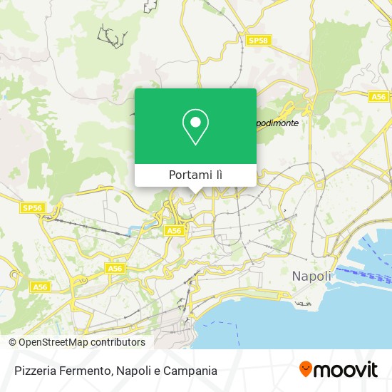 Mappa Pizzeria Fermento