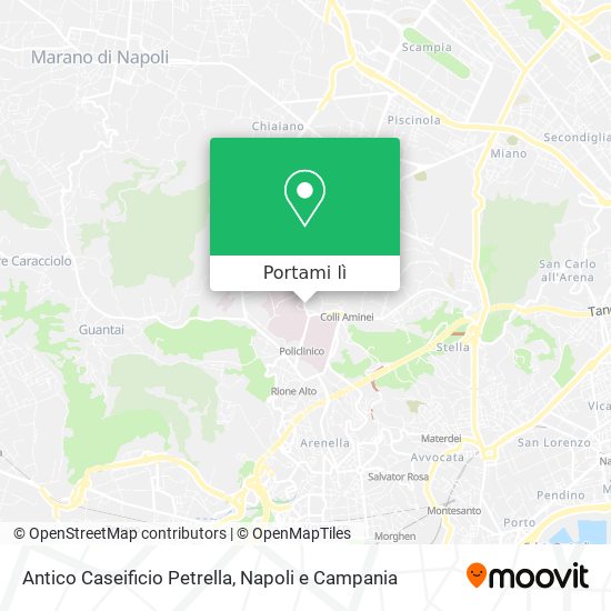 Mappa Antico Caseificio Petrella