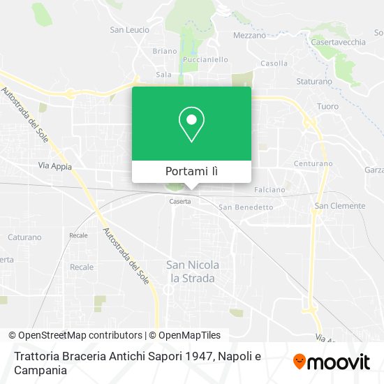 Mappa Trattoria Braceria Antichi Sapori 1947