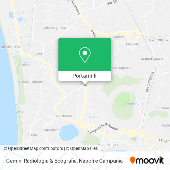 Mappa Gemini Radiologia & Ecografia