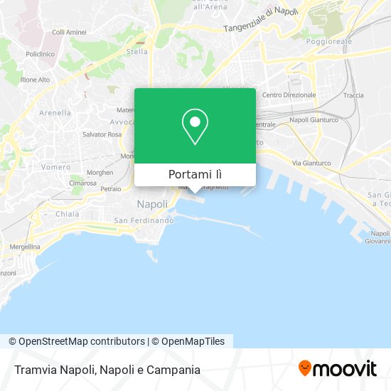 Mappa Tramvia Napoli