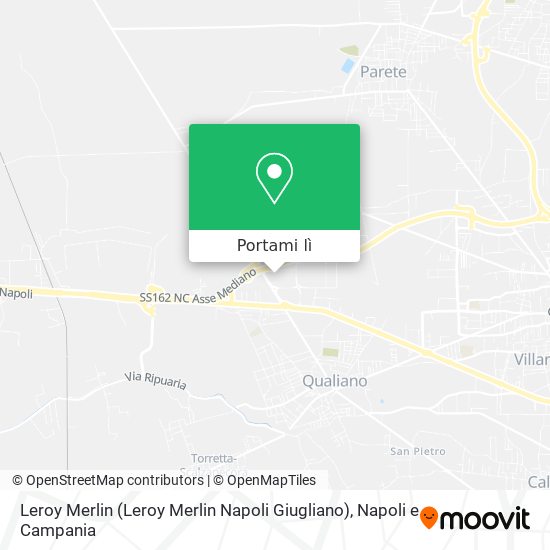 Mappa Leroy Merlin (Leroy Merlin Napoli Giugliano)