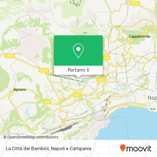 Mappa La Città dei Bambini