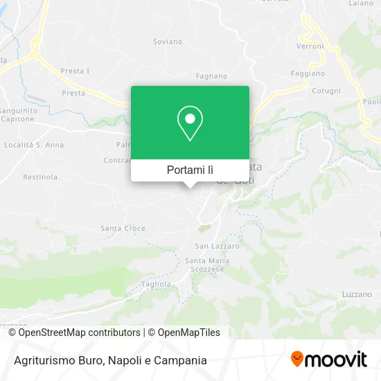 Mappa Agriturismo Buro