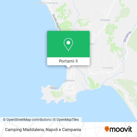 Mappa Camping Maddalena