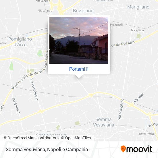 Mappa Somma vesuviana