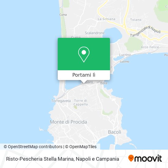 Mappa Risto-Pescheria Stella Marina