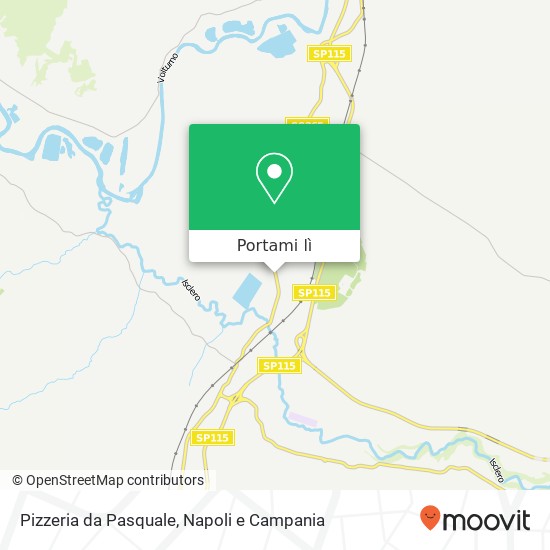 Mappa Pizzeria da Pasquale