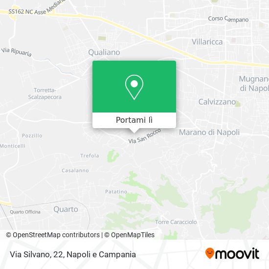 Mappa Via Silvano, 22