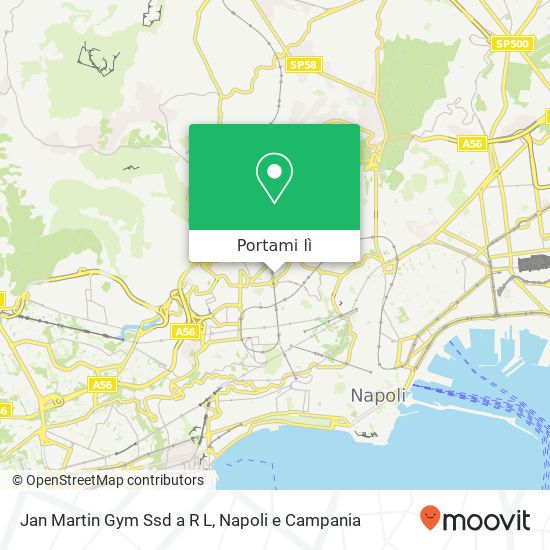 Mappa Jan Martin Gym Ssd a R L