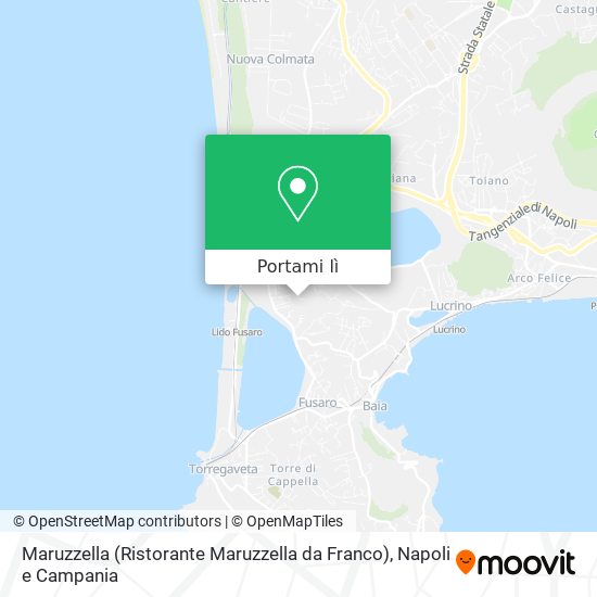 Mappa Maruzzella (Ristorante Maruzzella da Franco)