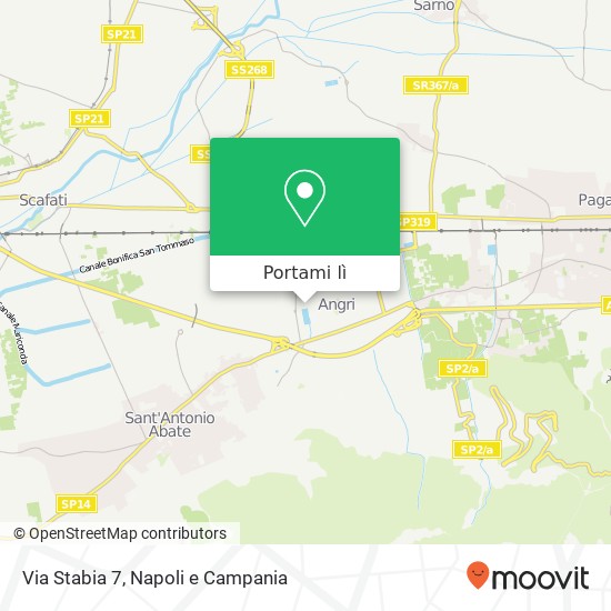 Mappa Via Stabia 7