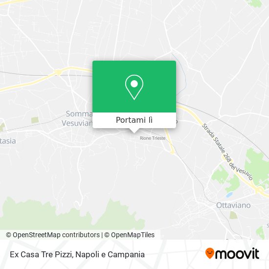 Mappa Ex Casa Tre Pizzi