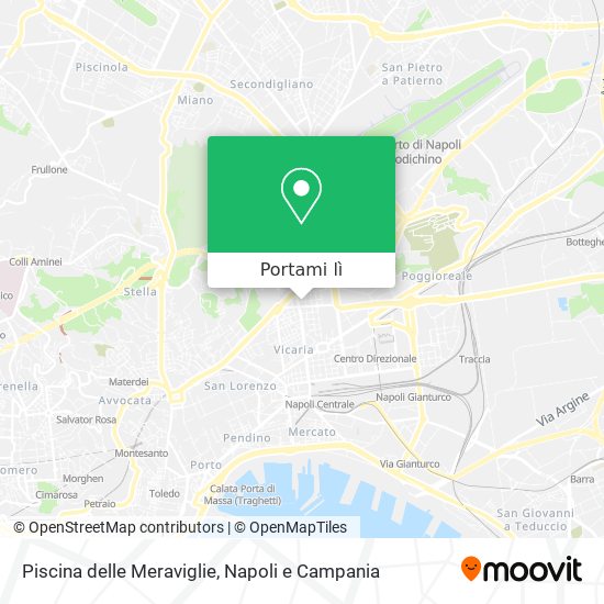 Mappa Piscina delle Meraviglie