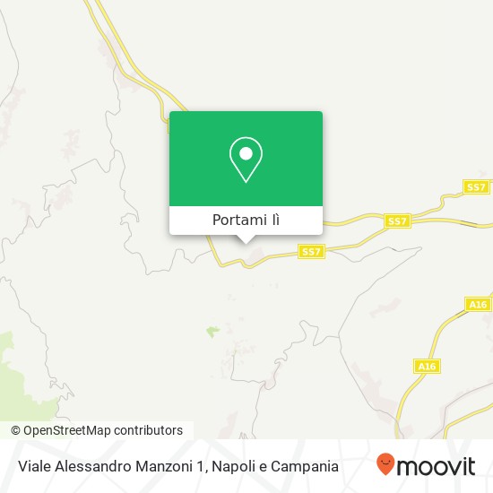 Mappa Viale Alessandro Manzoni 1