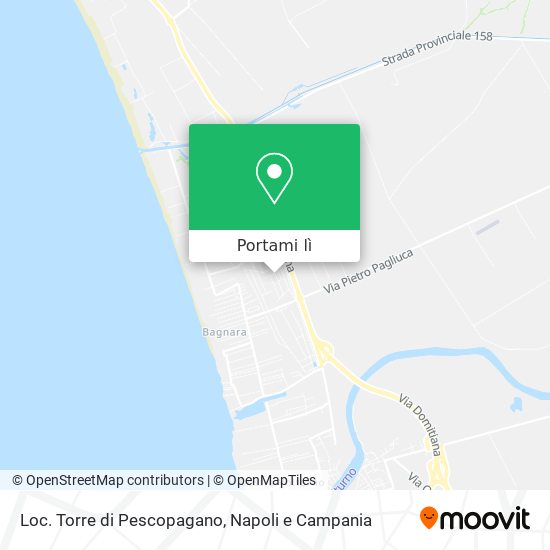Mappa Loc. Torre di Pescopagano
