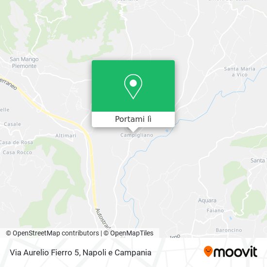 Mappa Via Aurelio Fierro 5