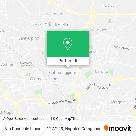 Mappa Via Pasquale Ianniello 127/129