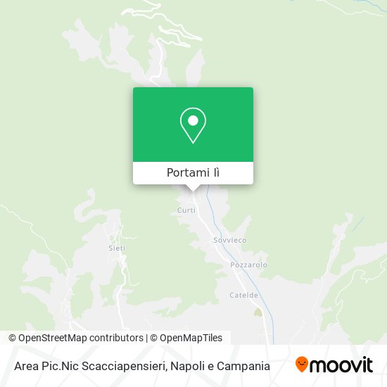 Mappa Area Pic.Nic Scacciapensieri