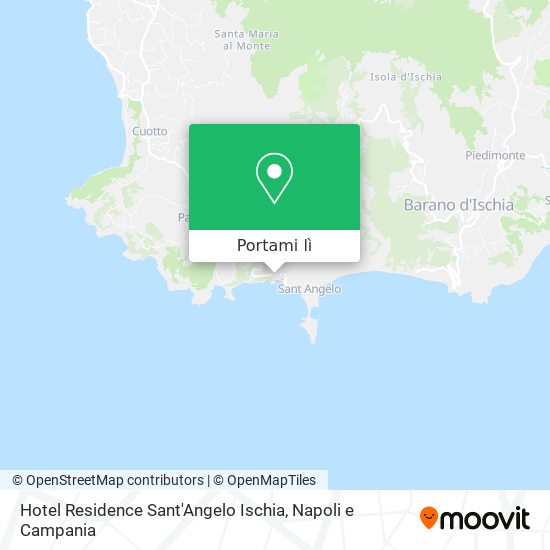 Mappa Hotel Residence Sant'Angelo Ischia