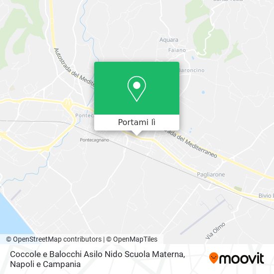 Mappa Coccole e Balocchi Asilo Nido Scuola Materna