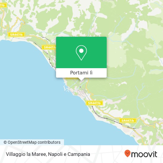 Mappa Villaggio la Maree