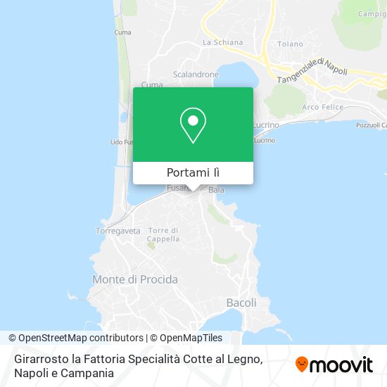 Mappa Girarrosto la Fattoria Specialità Cotte al Legno