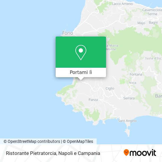 Mappa Ristorante Pietratorcia