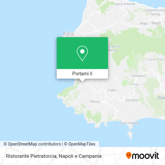 Mappa Ristorante Pietratorcia
