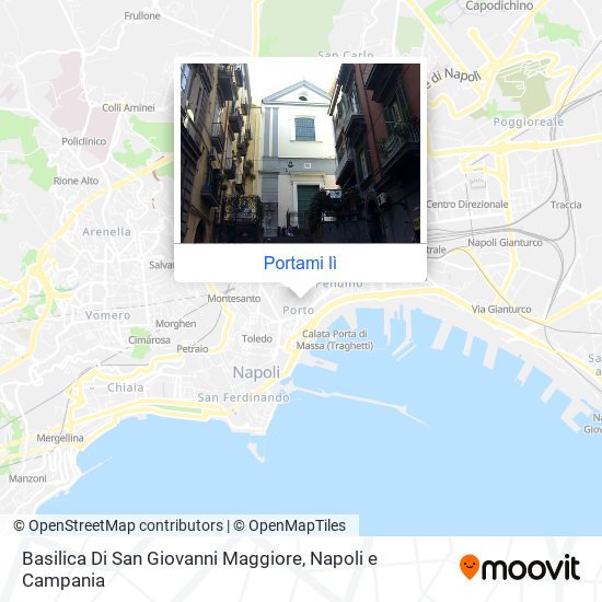 Mappa Basilica Di San Giovanni Maggiore